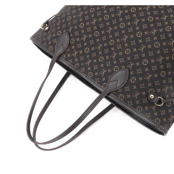 Louis Vuitton Monogram Ideal Neverfull MM Tote Bag Canvas Fuzan - Picture 5 of 8